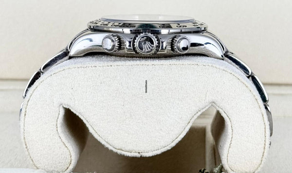 Daytona 18K White Gold Serviced by Rolex