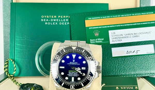 Sea-Dweller DeepSea James Cameron Blue Full Set