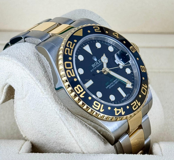 Rolex GMT-Master II Steel Gold Like New 2012 LC EU