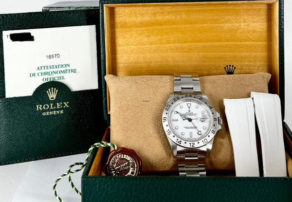 Explorer II 40 mm Polaris Dial Box Papers