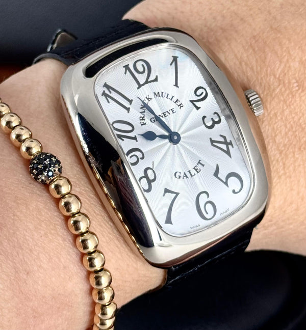 Galet 3002 QZ M V White Gold 18K