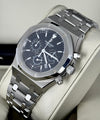 Audemars Piguet Royal Oak Chronograph Blue Dial Full Set 2012