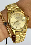 Rolex Datejust 36 Certified Yellow Gold Very Good Condition