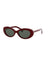 Burberry Women Sunglasses Maroon -- --
