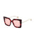 Gucci Women Sunglasses Maroon -- --