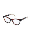 Gucci Women Eyeglass Dark brown 54 mm