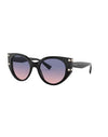 Valentino Women Sunglasses Black 53 mm