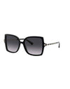 Valentino Women Sunglasses Black 56 mm