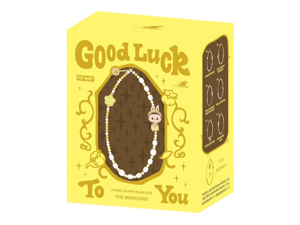 Pop Mart Labubu The Monsters – Good Luck To You Phone Charm (Blind Box)