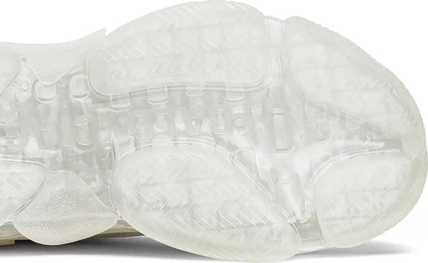 Balenciaga Triple S Clear Sole Triple White Wmns 'White Clear Sole'