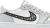 Dior x Air Jordan 1 Low "Wolf Grey Sail Photon Dust White" Sneakers for Men