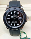 YACHT MASTER OYSTERFLEX BLACK