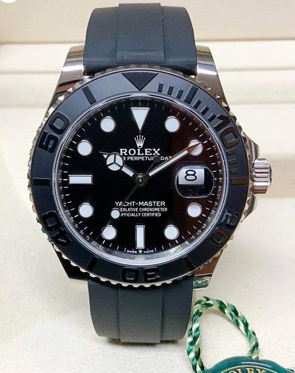 YACHT MASTER OYSTERFLEX BLACK