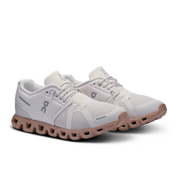 On Running - Cloud 5 Sand/Rosebrown Sneaker (Women)