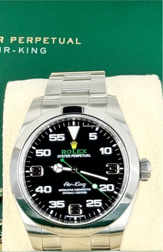 Air King 40 MM 2018 Box & Papers top condition