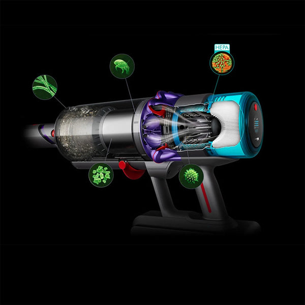 DYSON Gen5 Detect scopa elettrica senza filo, Senza sacco, 752 W