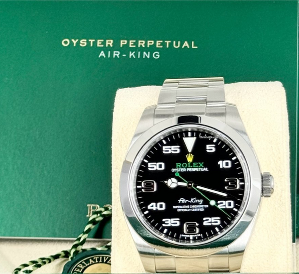 Air King 40 MM 2018 Box & Papers top condition