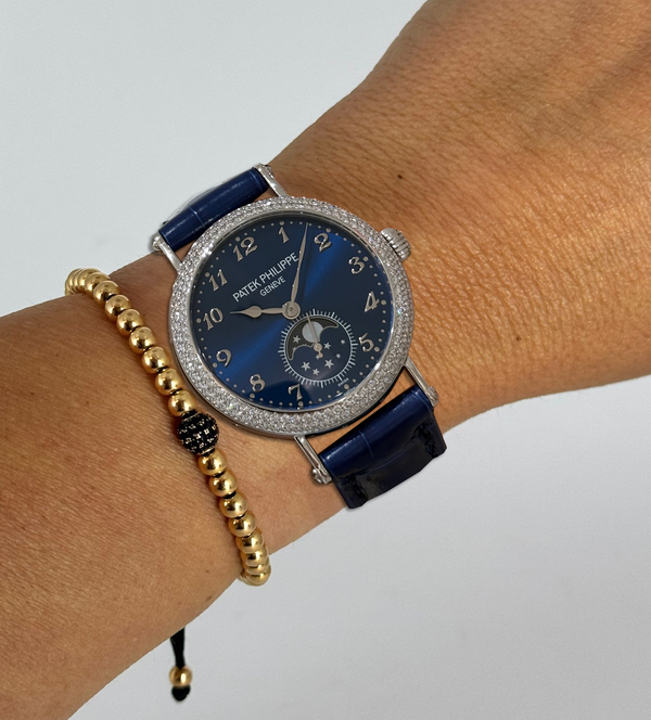 Complications Calatrava Moon phases Diamonds