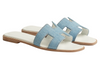 Hermès Oran Sandal "Light Blue"