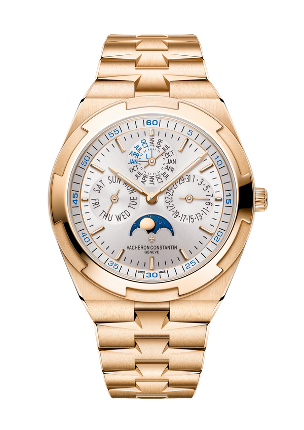 Overseas Perpetual Calendar Ultra-Thin 41.5mm Pink Gold Automatic Watch