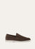 Men's Summer Walk Dark Grey Suede Loafers