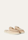Babouche Charms Walk Moccasins in Camel Suede