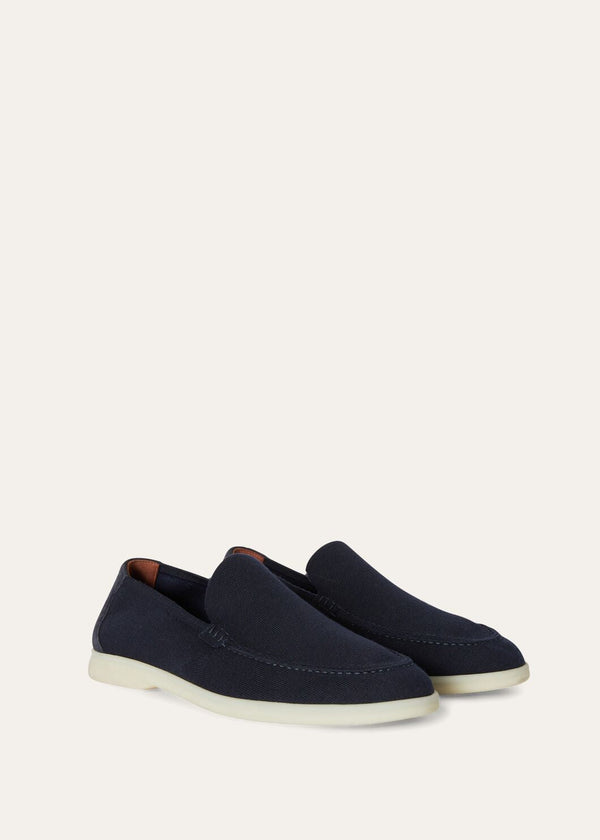 Summer Knitted Walk Navy Blue Men