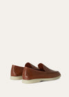 Men's Summer Walk Brown Calfskin Loafers