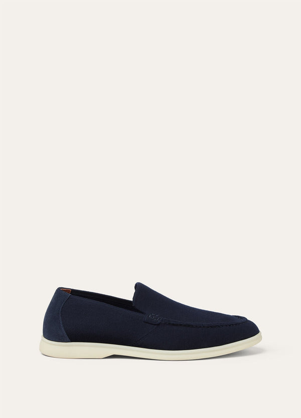 The Gift of Kings Summer Walk Navy Blue Men's Loafers