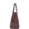 Goyard Goyardine Canvas Burgundy St. Louis PM Tote Palladium Hardware