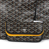 Goyard Goyardine Black Boheme Hobo Bag Palladium Hardware
