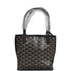 Goyard Goyardine Anjou Black Mini Bag Palladium Hardware
