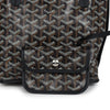 Goyard Goyardine Anjou Black Mini Bag Palladium Hardware
