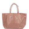 Goyard Goyardine Pearly Coral St. Louis PM Tote Bag Palladium Hardware