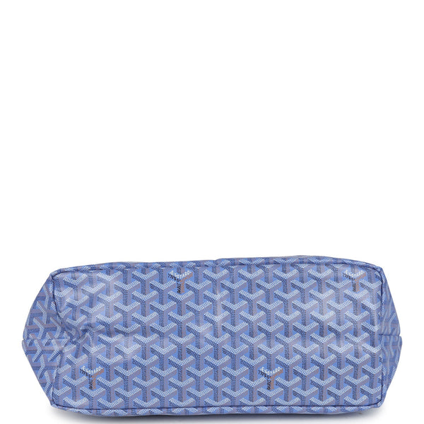 Goyard Goyardine Iris St. Louis PM Tote Bag Palladium Hardware