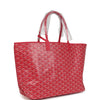 Goyard Goyardine Fuchsia St. Louis PM Tote Bag Palladium Hardware