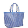 Goyard Goyardine Iris St. Louis PM Tote Bag Palladium Hardware
