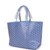 Goyard Goyardine Iris St. Louis PM Tote Bag Palladium Hardware