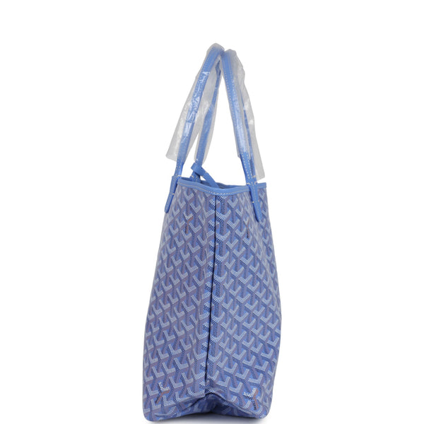 Goyard Goyardine Iris St. Louis PM Tote Bag Palladium Hardware