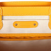 Goyard Saigon Tote Yellow Goyardine Canvas Palladium Hardware