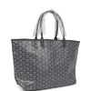 Goyard Goyardine Grey St. Louis PM Tote Bag Palladium Hardware
