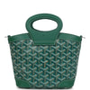 Goyard Goyardine Canvas Green Beluga Mini Bag Palladium Hardware