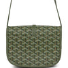 Goyard Goyardine Khaki Belvedere PM Palladium Hardware
