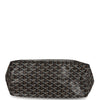 Goyard Goyardine Black and Brown St. Louis PM Tote Bag Palladium Hardware