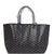 Goyard Goyardine Navy St. Louis PM Tote Bag Palladium Hardware