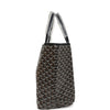 Goyard Goyardine Black St. Louis PM Tote Bag Palladium Hardware