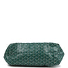 Goyard Goyardine Green St. Louis PM Tote Bag Palladium Hardware