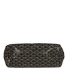 Goyard Goyardine Black Boheme Hobo Bag Palladium Hardware