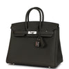 Hermes Birkin 25 Vert de Gris Togo Palladium Hardware