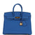 Pre-owned Hermes Birkin 25 Bleu Zellige Togo Gold Hardware